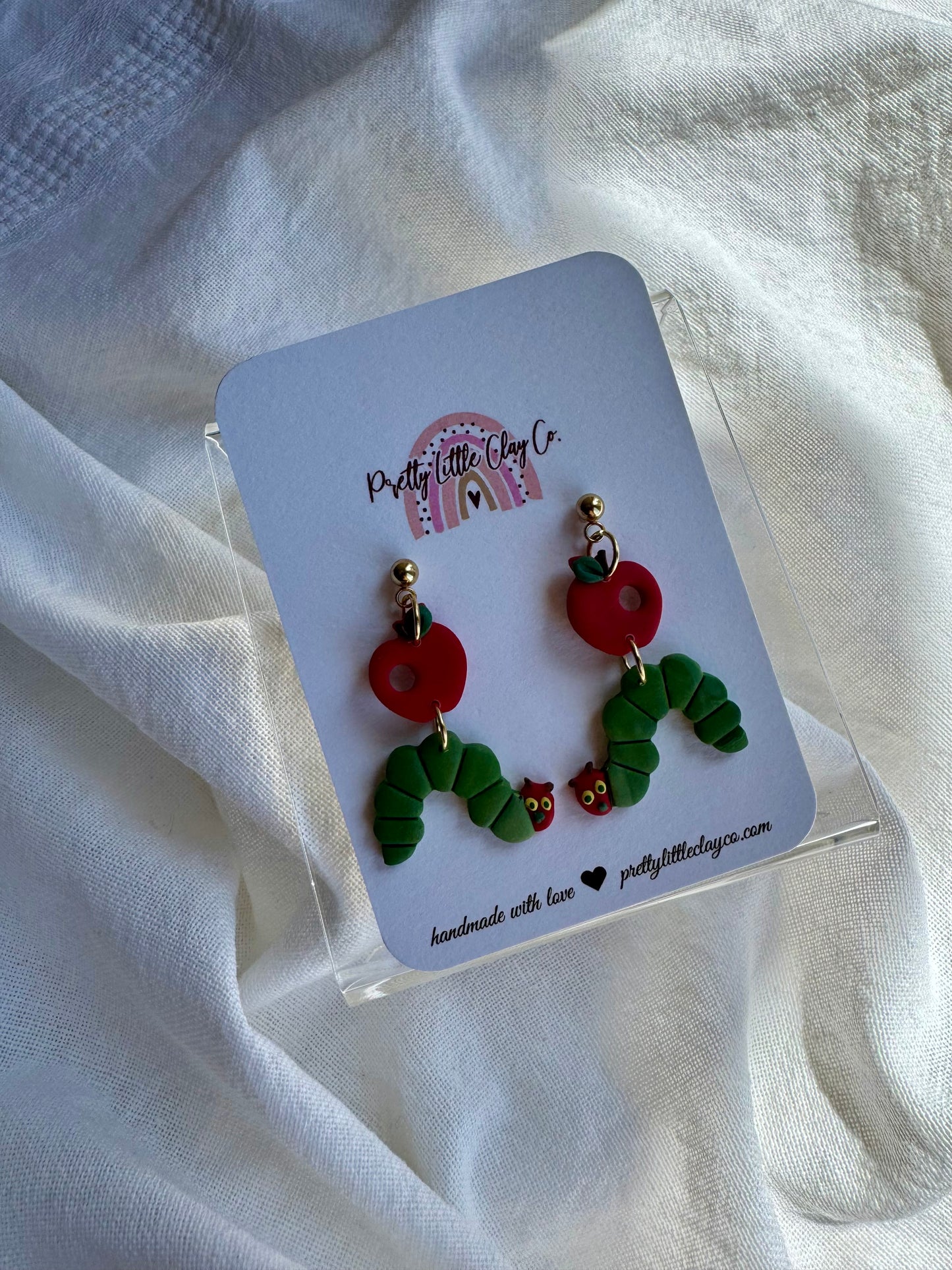 Caterpillar Book Character Dangles
