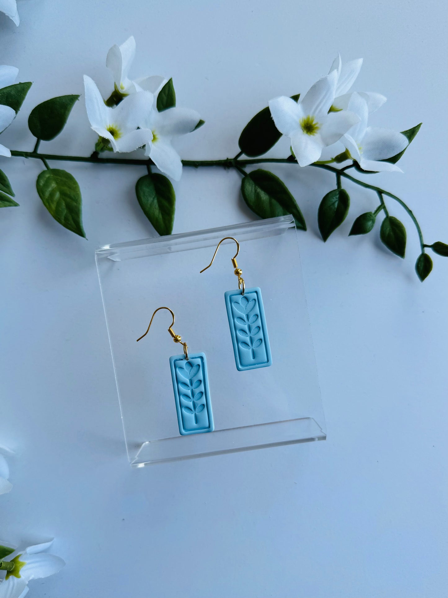 Tulip Dangles (blue)