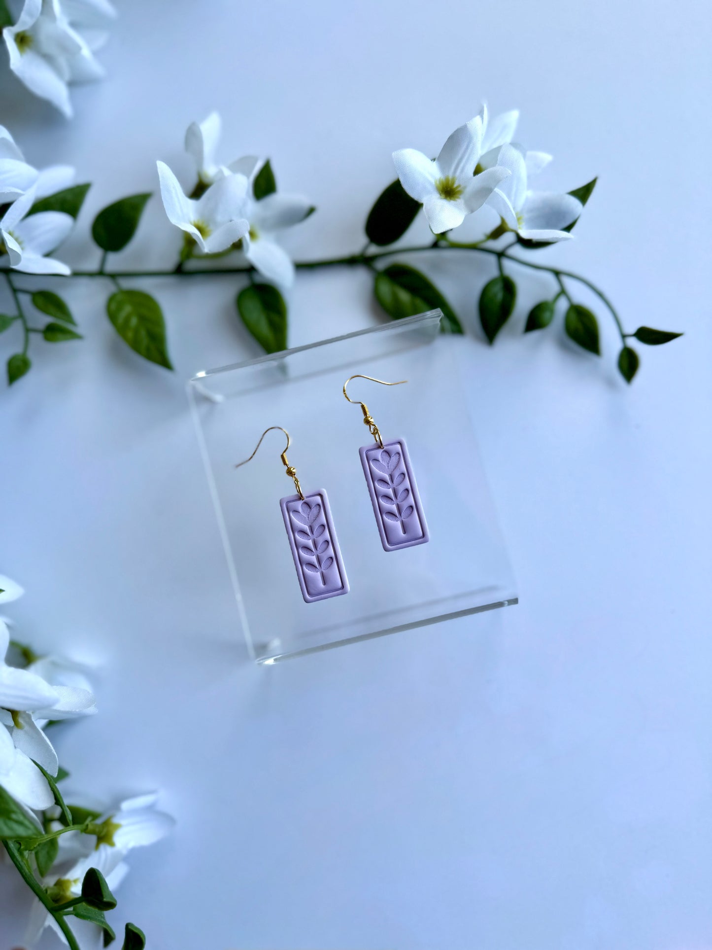 Tulip Dangles (purple)