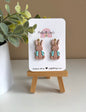 Rabbit Dangles (blue)