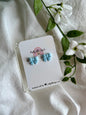 Bow Studs (blue)