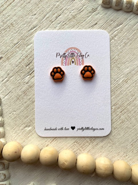 Tiger Paw Studs