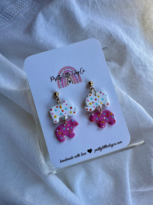Zoo Animal Cookie Dangles