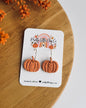 Textured Pumpkin Hoops (orange)