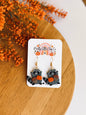Raccoon Dangles (acorn & pumpkin)