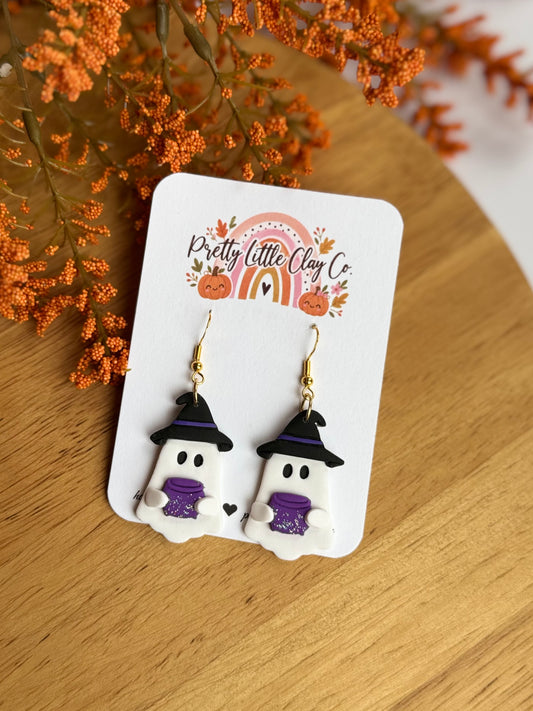 Ghost Witch Dangles