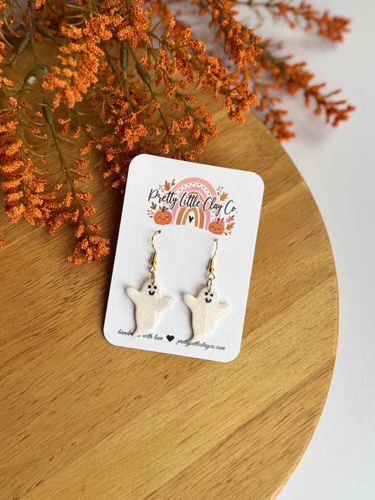 Sparkly Ghost Dangles