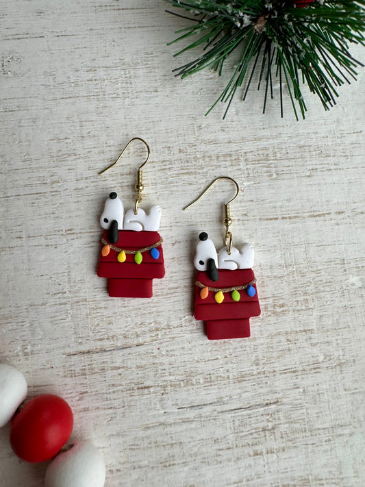 Snoopy House Dangles