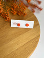 Smiley Studs (orange)