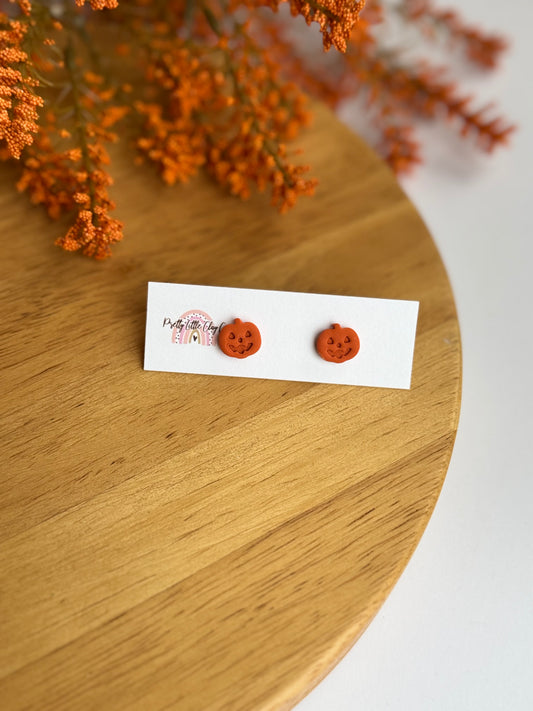 Jack O’ Lantern Studs