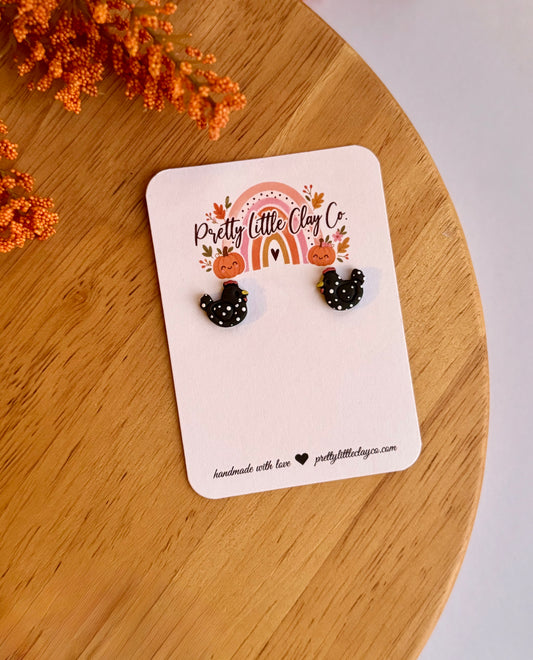 Speckled Chicken Studs