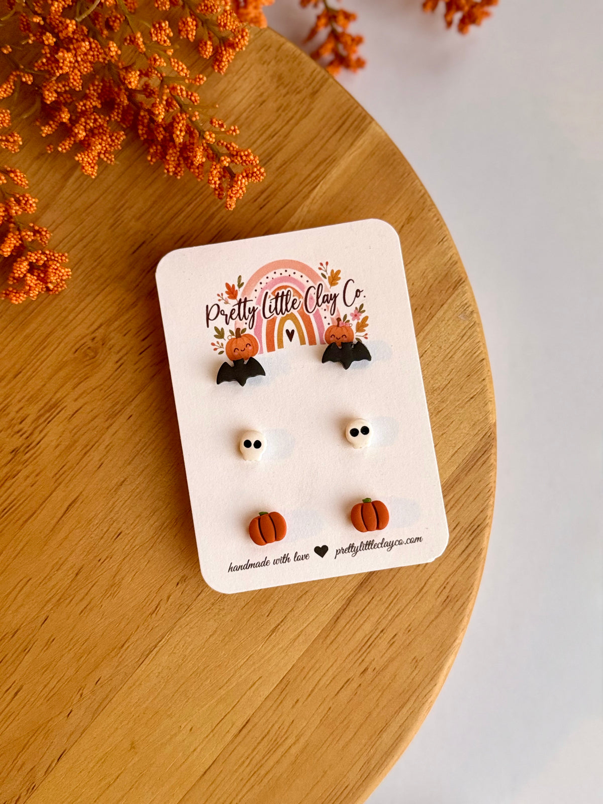 Bat Skeleton Pumpkin Stud Pack