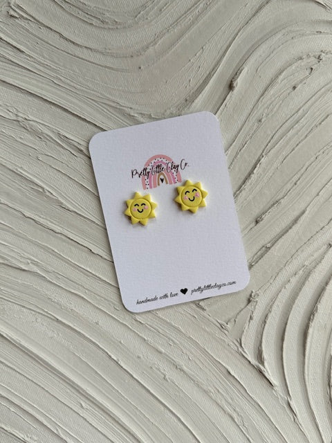 Happy Sunshine Studs