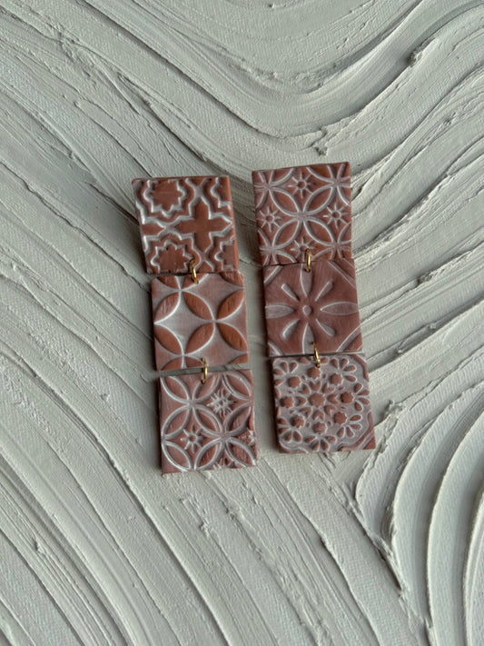 XL Terracotta Dangles