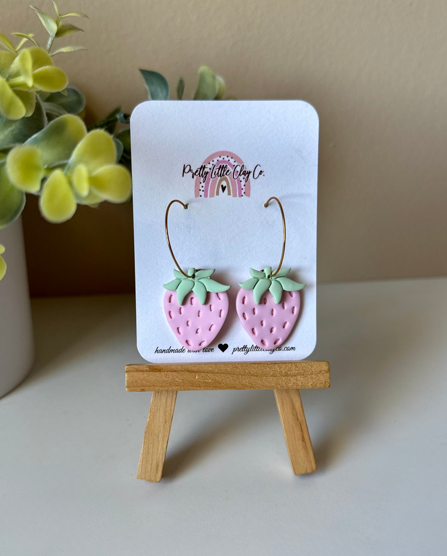 Strawberry Hoops (pink)