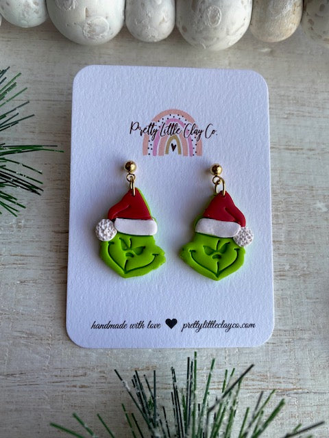 Grinch Dangles