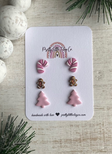 Holiday Stud Pack (pink)