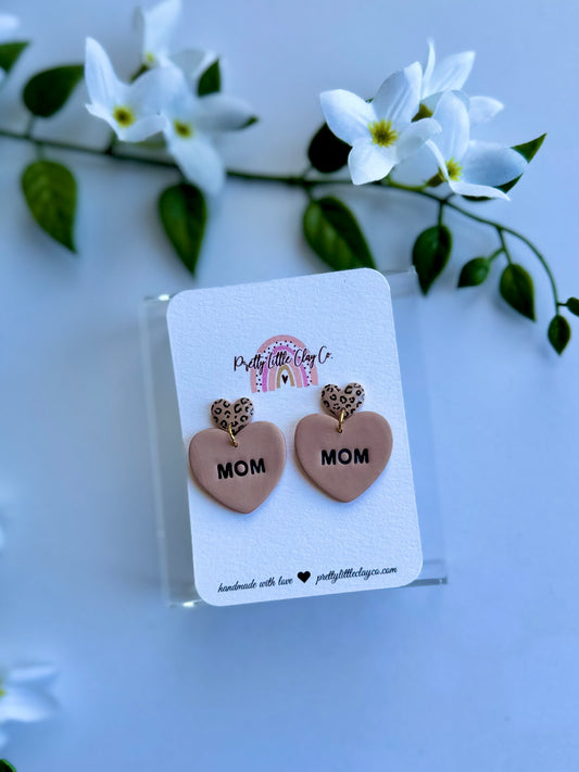 MOM Leopard Dangles