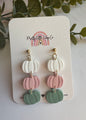 Pretty in Pink Pumpkin Dangles