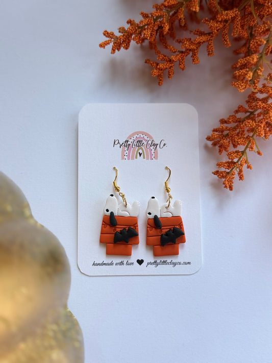 Snoopy Haunted House Dangles