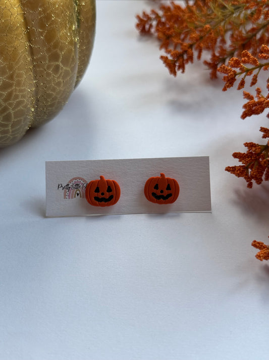 Jack O’ Lantern Studs
