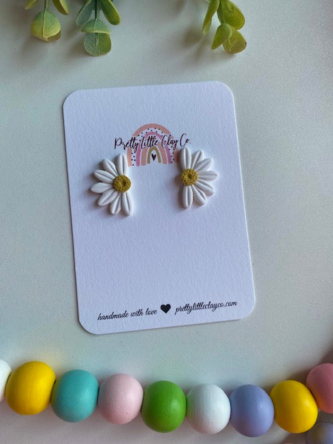 Half Daisy Studs