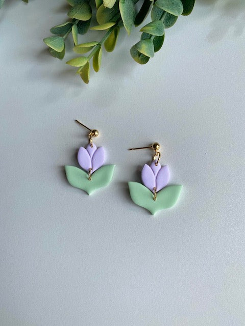 Tulip Dangle (lavender)