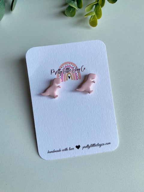 T-Rex Studs (pink)