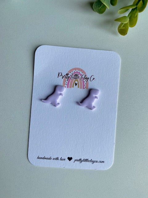 T-Rex Studs (lavender)