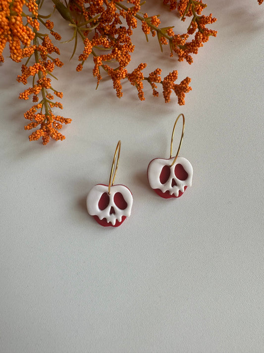 Poison Apple Hoops (white)