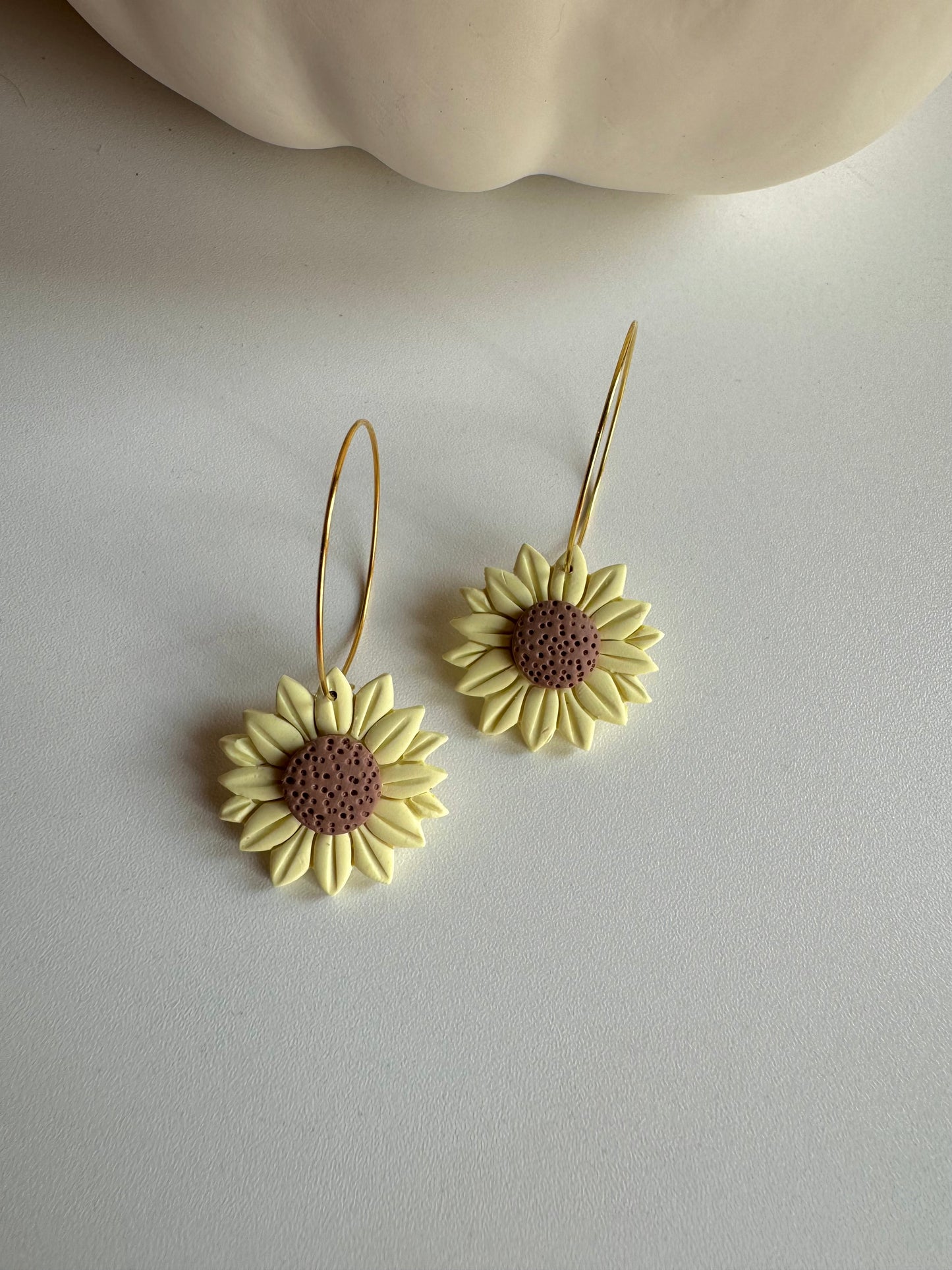 Sunflower Hoops (light yellow)